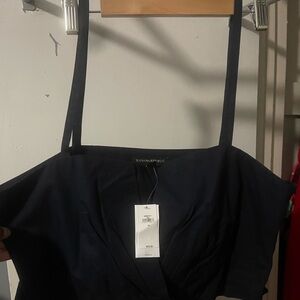 Banana Republic Deep Blue Strappy Dress